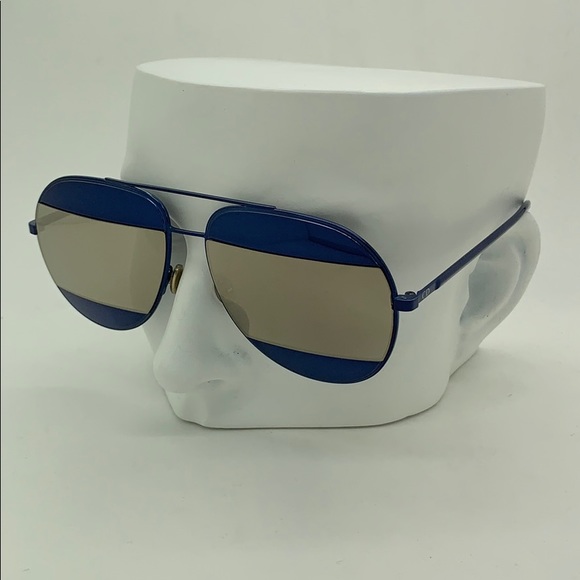 Christian Dior Split 1 QAOUE Aviator Sunglasses - Picture 2 of 7